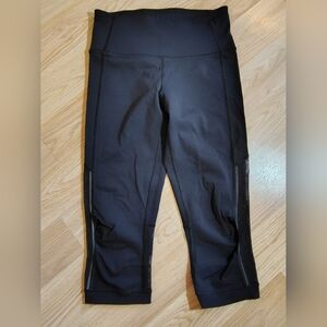 Lululemon Athletica Black Capri Leggings